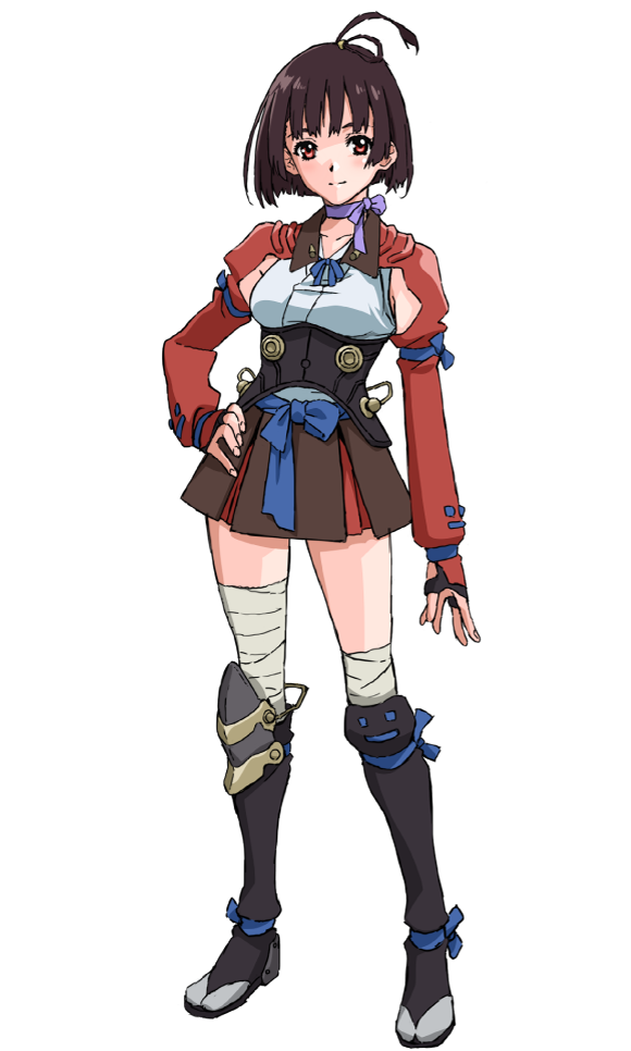 Mumei Reference Image from Kabaneri of the Iron Fortress