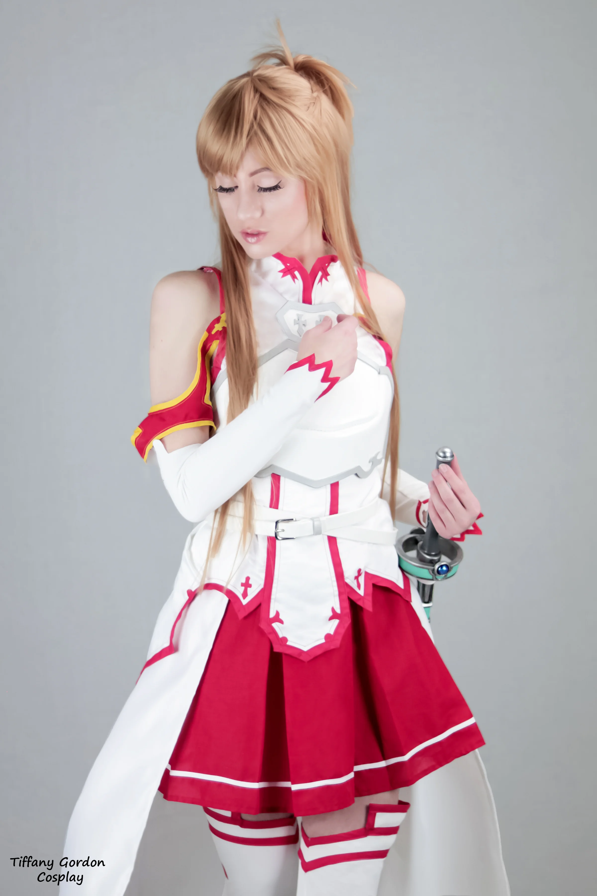 Asuna cosplay from Sword Art Online by Tiffany Gordon Cosplay