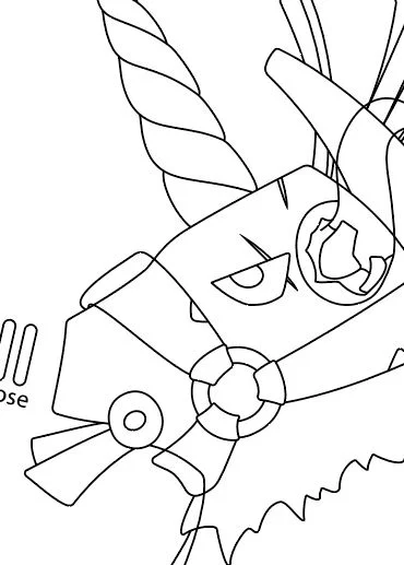 Thunder Crash Pickaxe from Fortnite- Blueprint Download