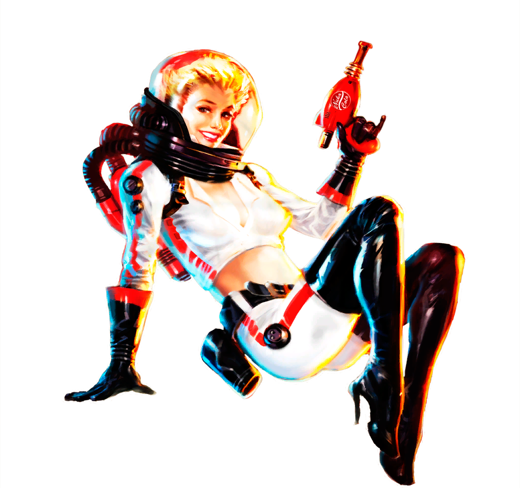 Nuka Girl Reference Image from Fallout