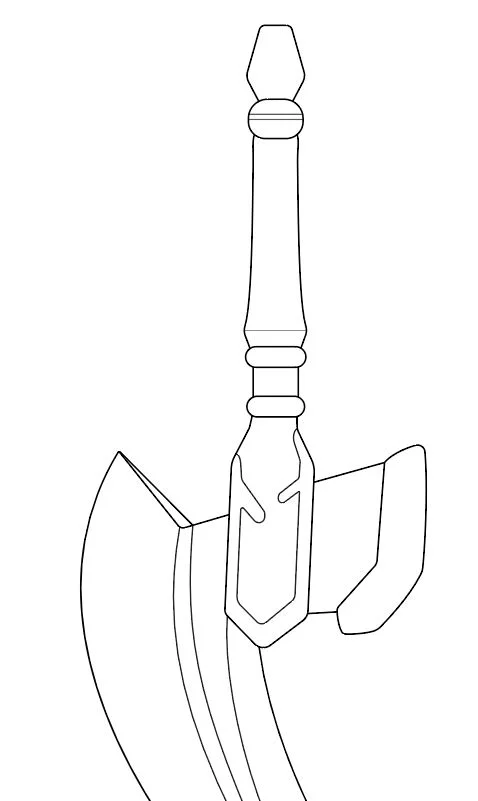 Saber's (Nero Claudius) Sword from Fate/ Extra Last Encore- Blueprint Download