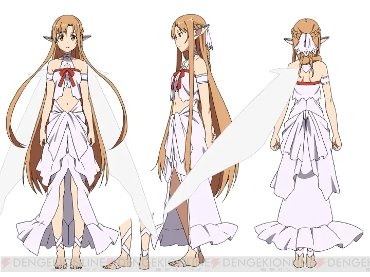 Fairy Asuna Reference Image from Sword Art Online