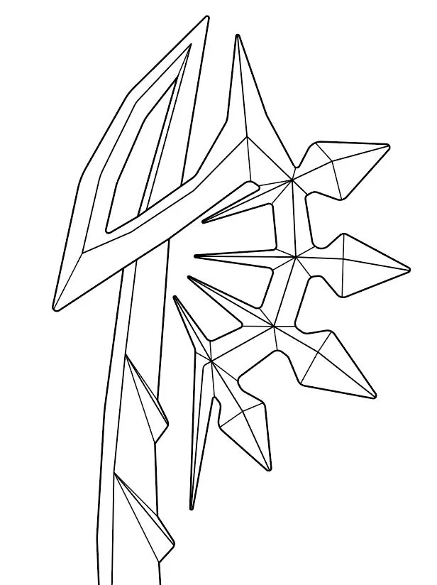 Keyblade (Two Become One) from Kingdom Hearts- Blueprint Download