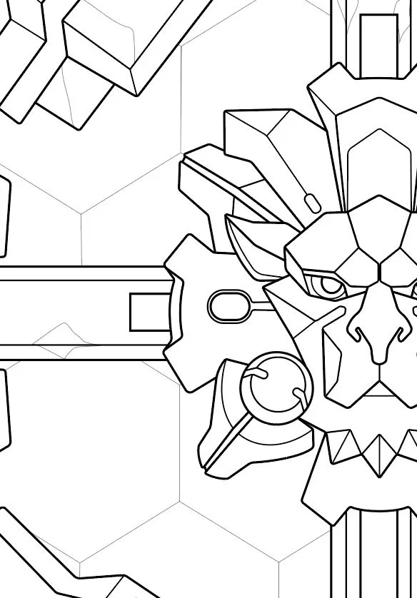 Brigitte's Shield (Bla, Carbon Fiber, Classic, Gron, Ironclad, Plommon, Rod, &amp; Tre Kronor skins) from Overwatch- Blueprint Download