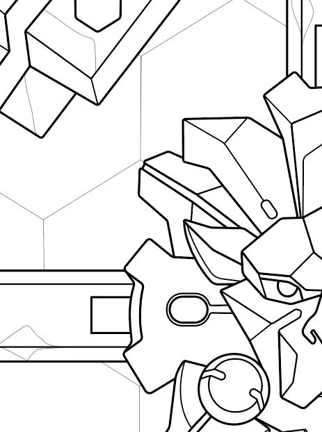 Brigitte's Shield (General skin) from Overwatch- Blueprint Download