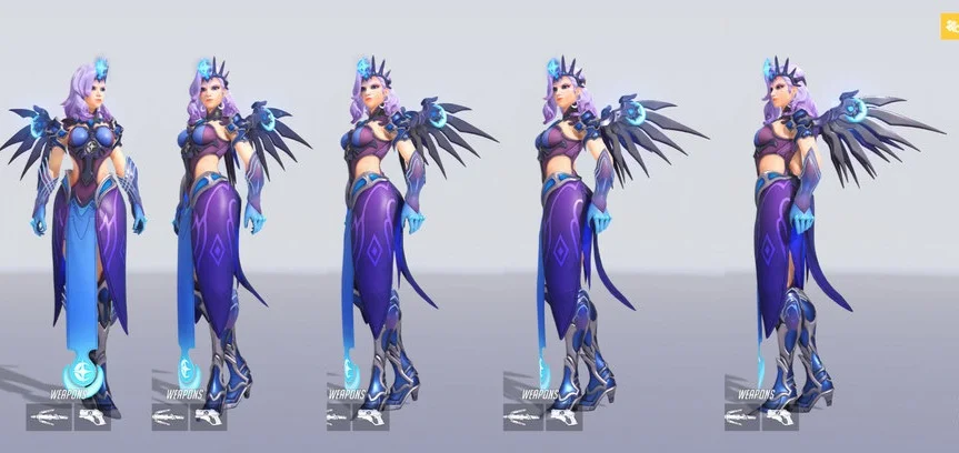 Atlantic Mercy Reference Image from Overwatch