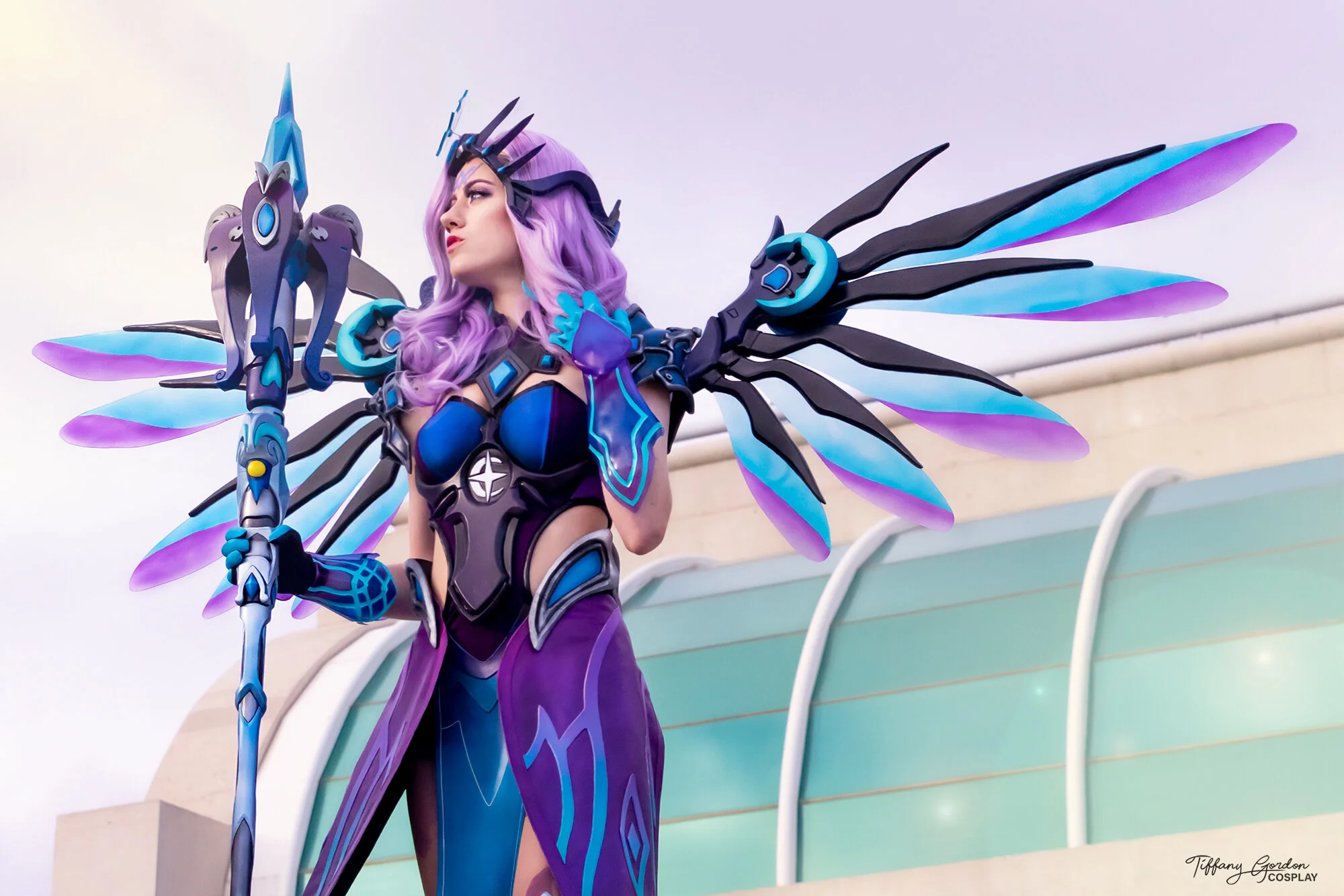 2019 Atlantic All-Stars Mercy cosplay from Overwatch by Tiffany Gordon Cosplay