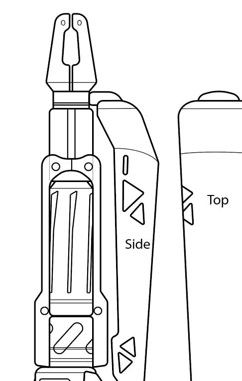 Mercy Staff (Dr. Ziegler skin) Overwatch- Blueprint Download
