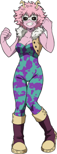 Mina Ashido Reference Image from My Hero Academia