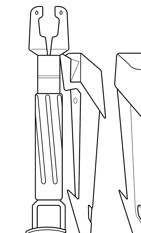 Mercy Staff (Devil &amp; Imp skins) Overwatch- Blueprint Download