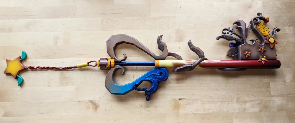 Destiny's Embrace Keyblade- Kingdom Hearts — Tiffany Gordon Cosplay
