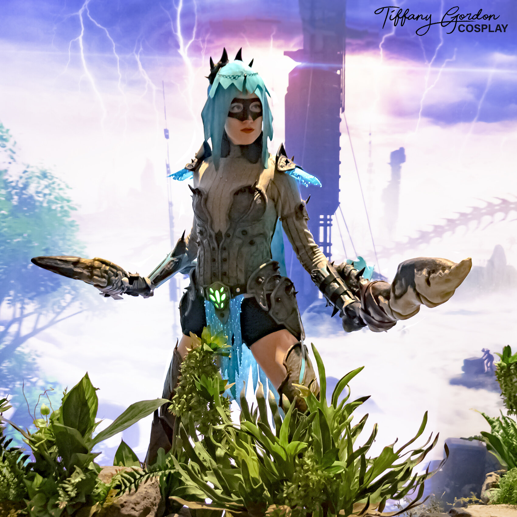 Dual Blades Fire Ice Twin Nails From Mhw Blueprint Download Tiffany Gordon Cosplay