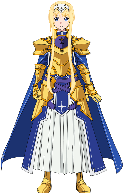 Alice Zuberg Reference Image from Sword Art Online Alicization