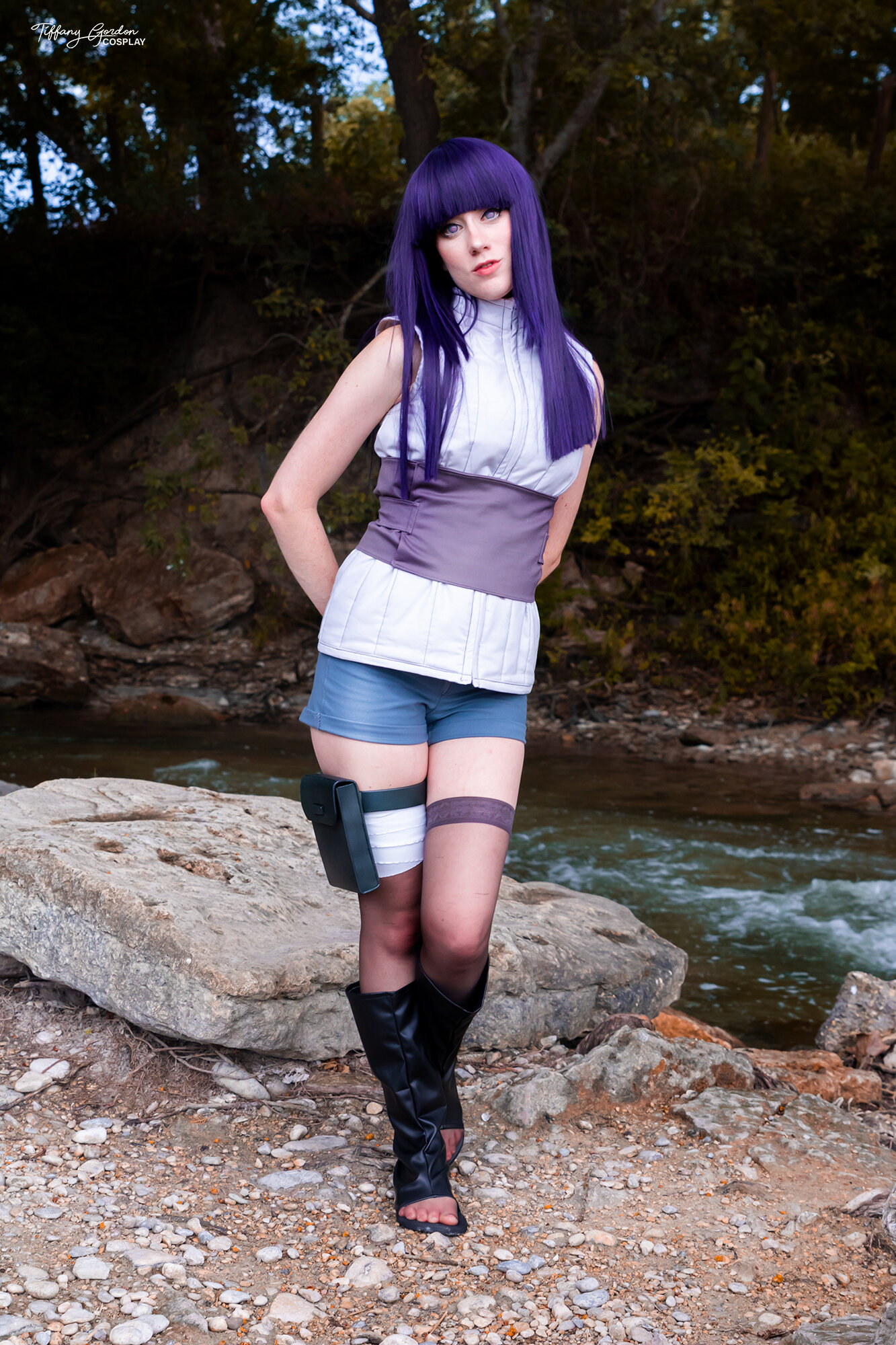 Hinata cosplay from Naruto by Tiffany Gordon Cosplay