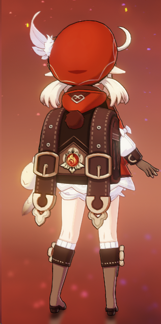 Klee's Backpack Reference Image from Genshin Impact