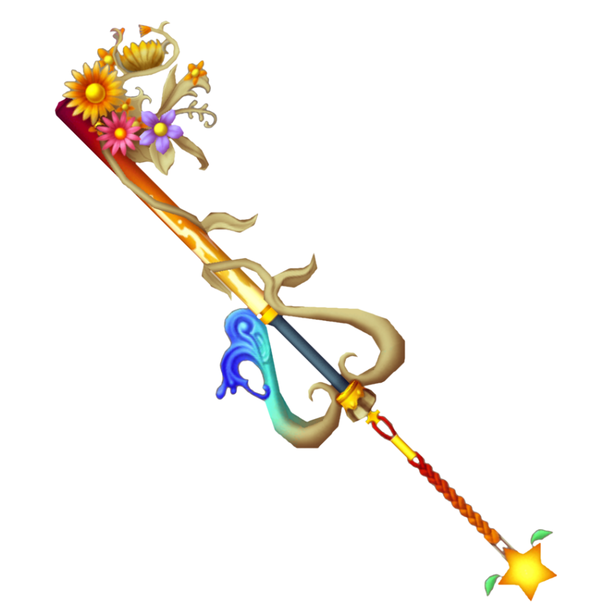 Destinys Embrace Keyblade Reference Image from Kingdom Hearts