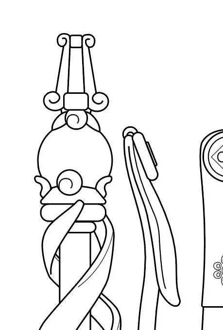 Mercy Staff (Seolbim skin) Overwatch- Blueprint Download