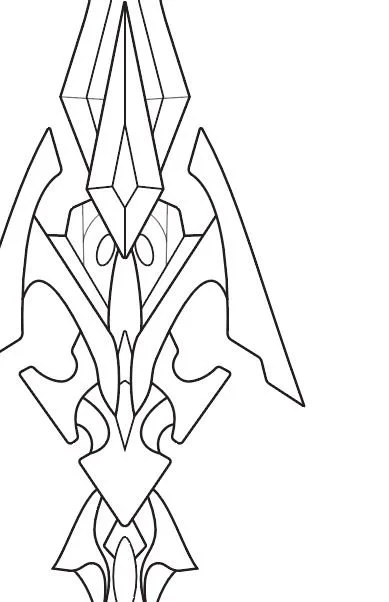 (Polearm) Calamity Queller from Genshin Impact- Blueprint Download