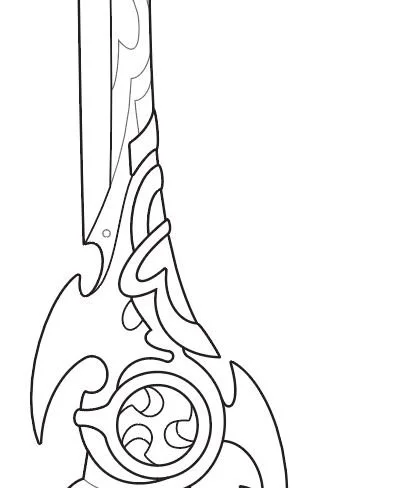 (Sword) Mistsplitter Reforged from Genshin Impact- Blueprint Download