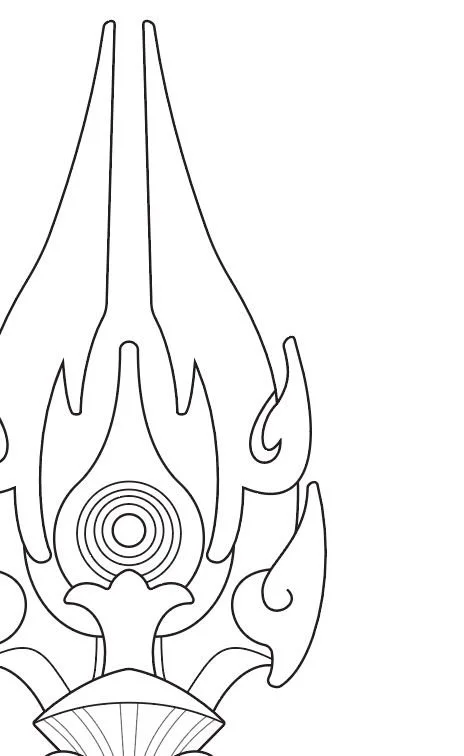 (Polearm) Staff of Homa from Genshin Impact- Blueprint Download