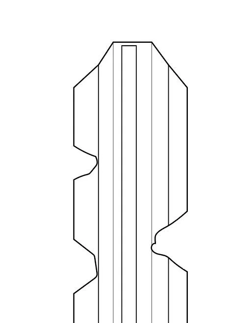 Keyblade (Fenrir) from Kingdom Hearts- Blueprint Download