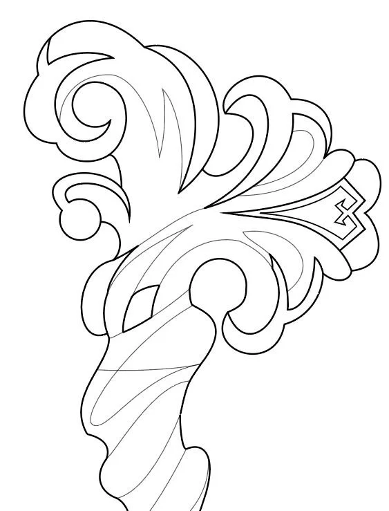 Keyblade (Foreteller Ava's) from Kingdom Hearts- Blueprint Download