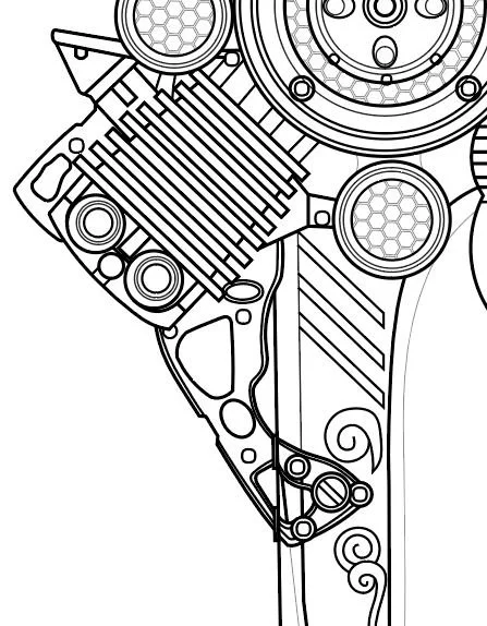 Noctis Lucis Caelum's The Engine Blade from Final Fantasy- Blueprint Download