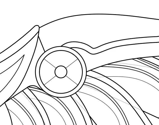 Mercy Wings (League- Knight skin) Overwatch- Blueprint Download (Copy)