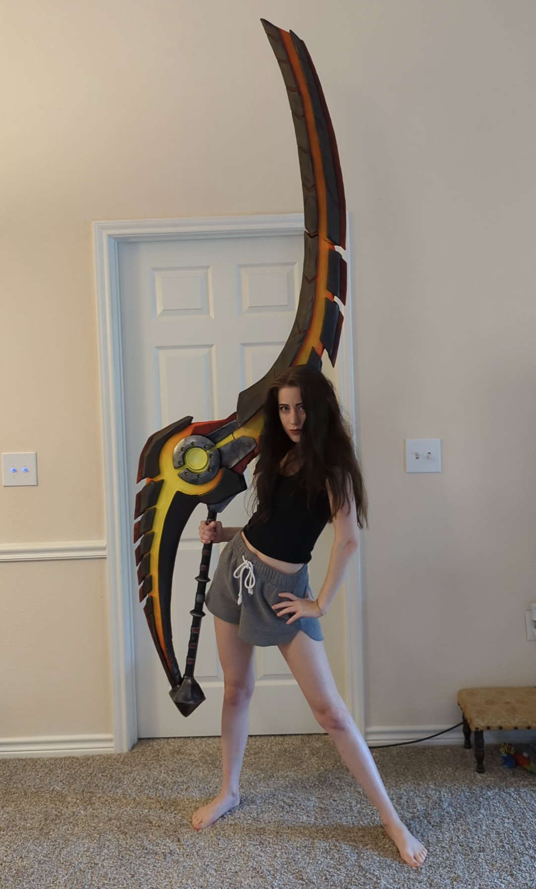 Almudron Blade from Monster Hunter Rise by Tiffany Gordon Cosplay