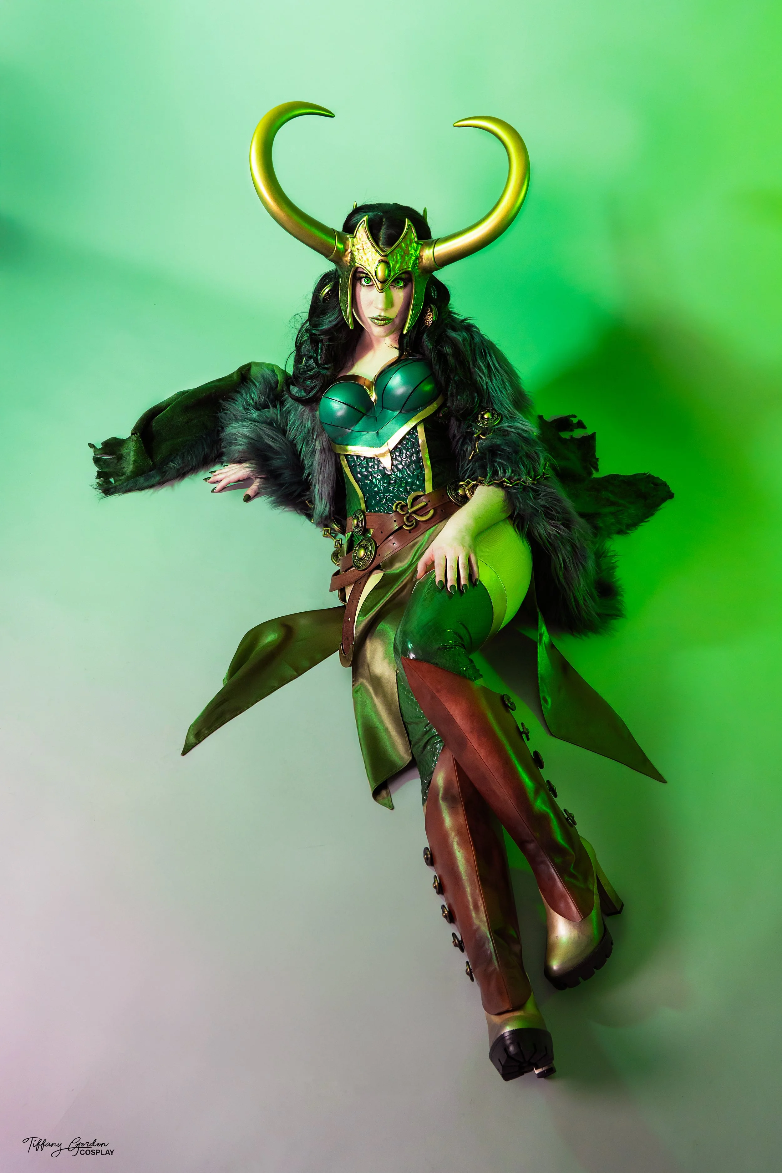 Lady Loki cosplay from Marvel Comics by Tiffany Gordon Cosplay