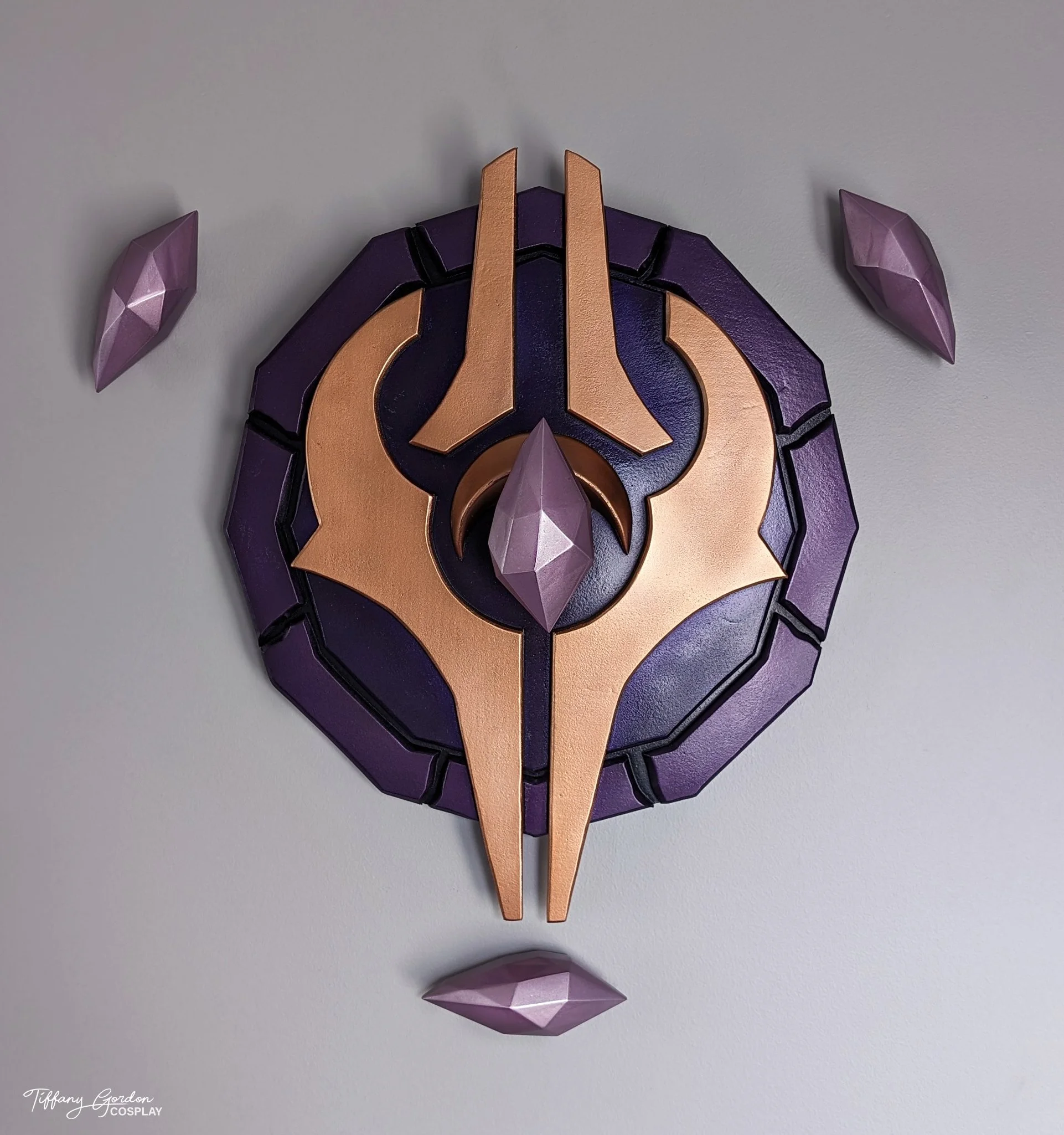 Aldori Legacy Defender Shield from World of Warcraft by Tiffany Gordon Cosplay