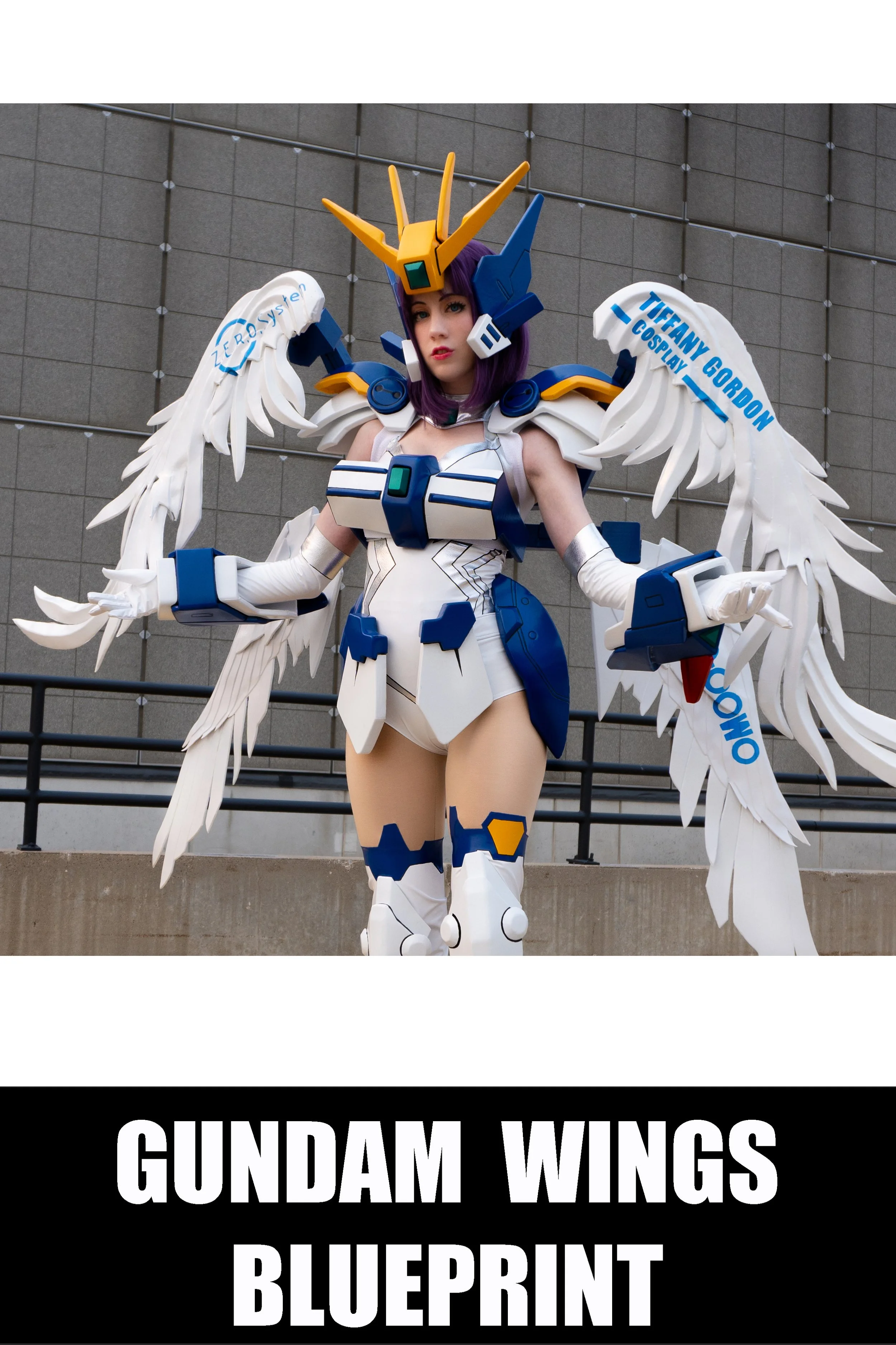 Armor Girls Project MS Girl Wing Gundam Zero (Wings) from Gundam- Blueprint Download
