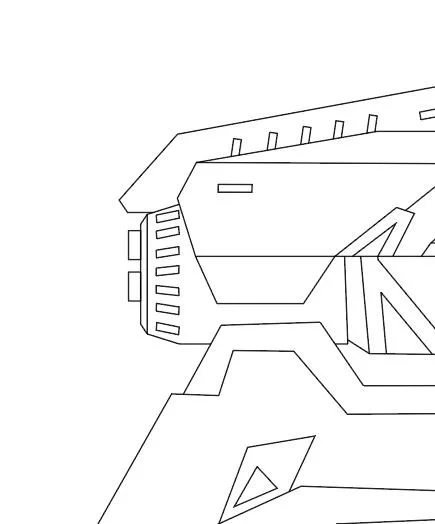 Star Lord's Pistol (Star Lord, Jovial Star skins) from Marvel Rivals- Blueprint Download (Copy)