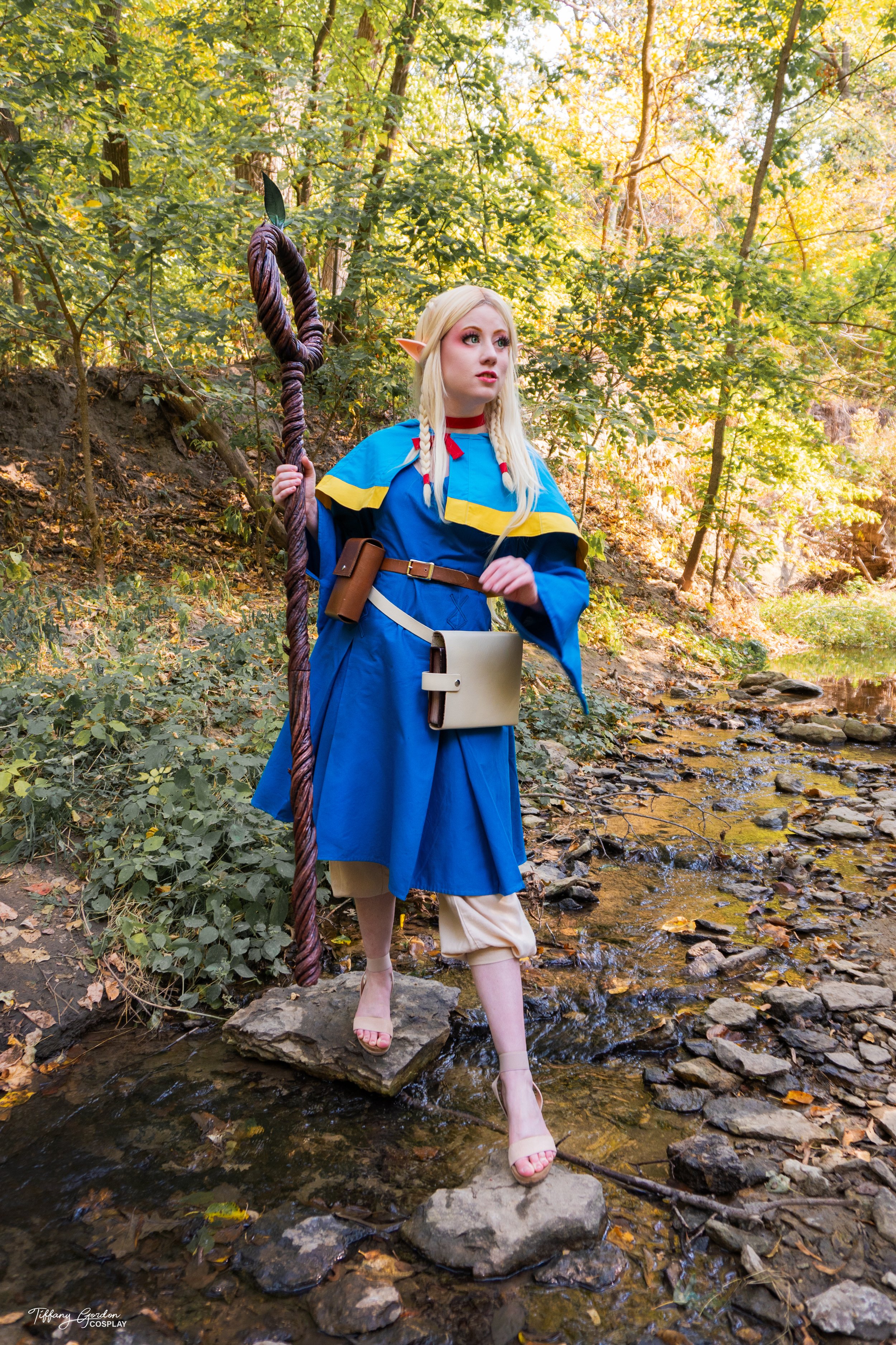 Marcille cosplay from Delicious in Dungeon by Tiffany Gordon Cosplay