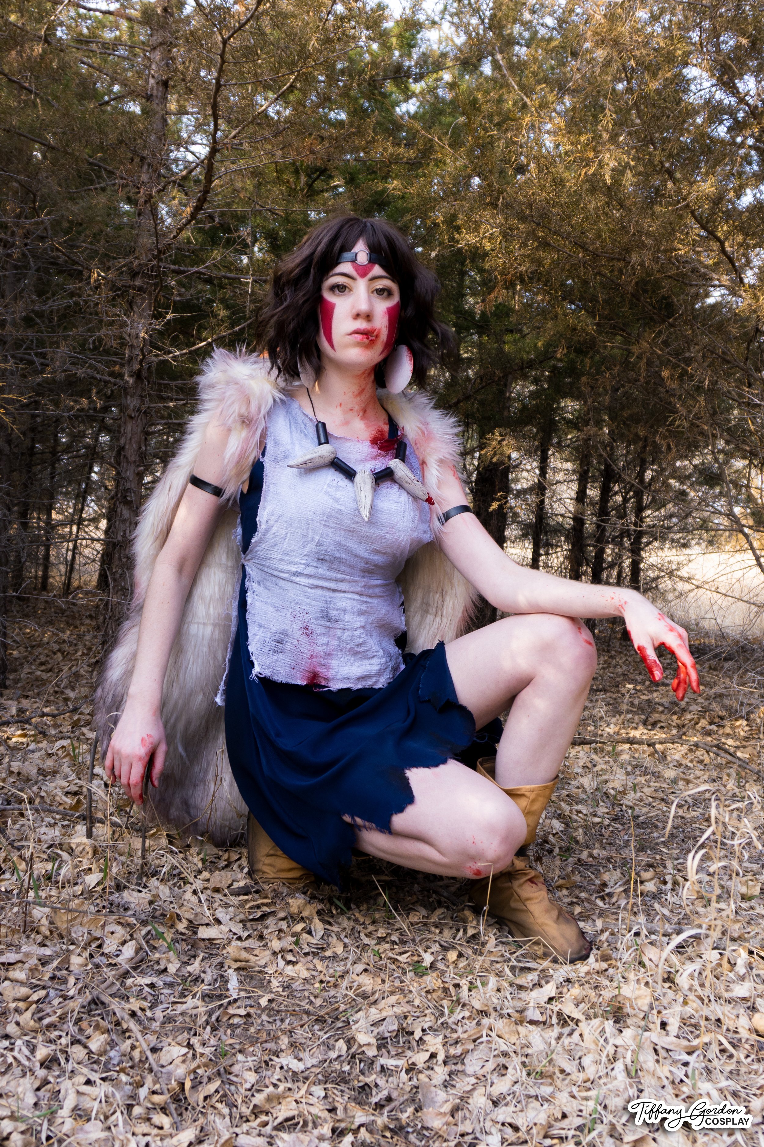 San cosplay from Princess Mononoke by Tiffany Gordon Cosplay
