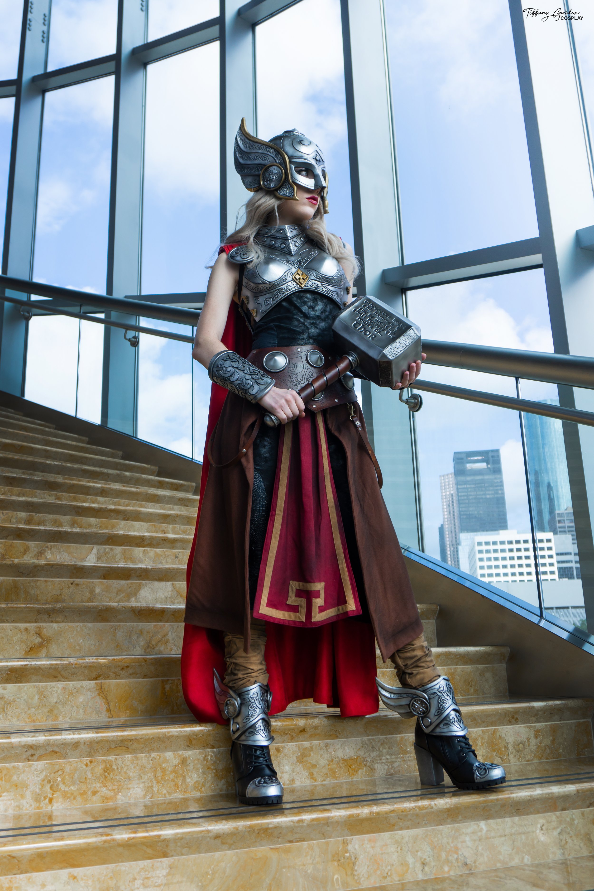 Jane Foster Thor cosplay by Tiffany Gordon Cosplay