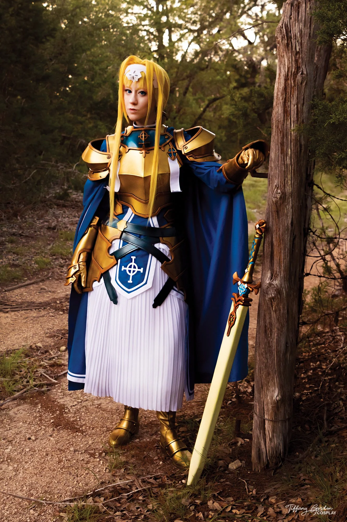 Alice cosplay from Sword Art Online Alicization by Tiffany Gordon Cosplay