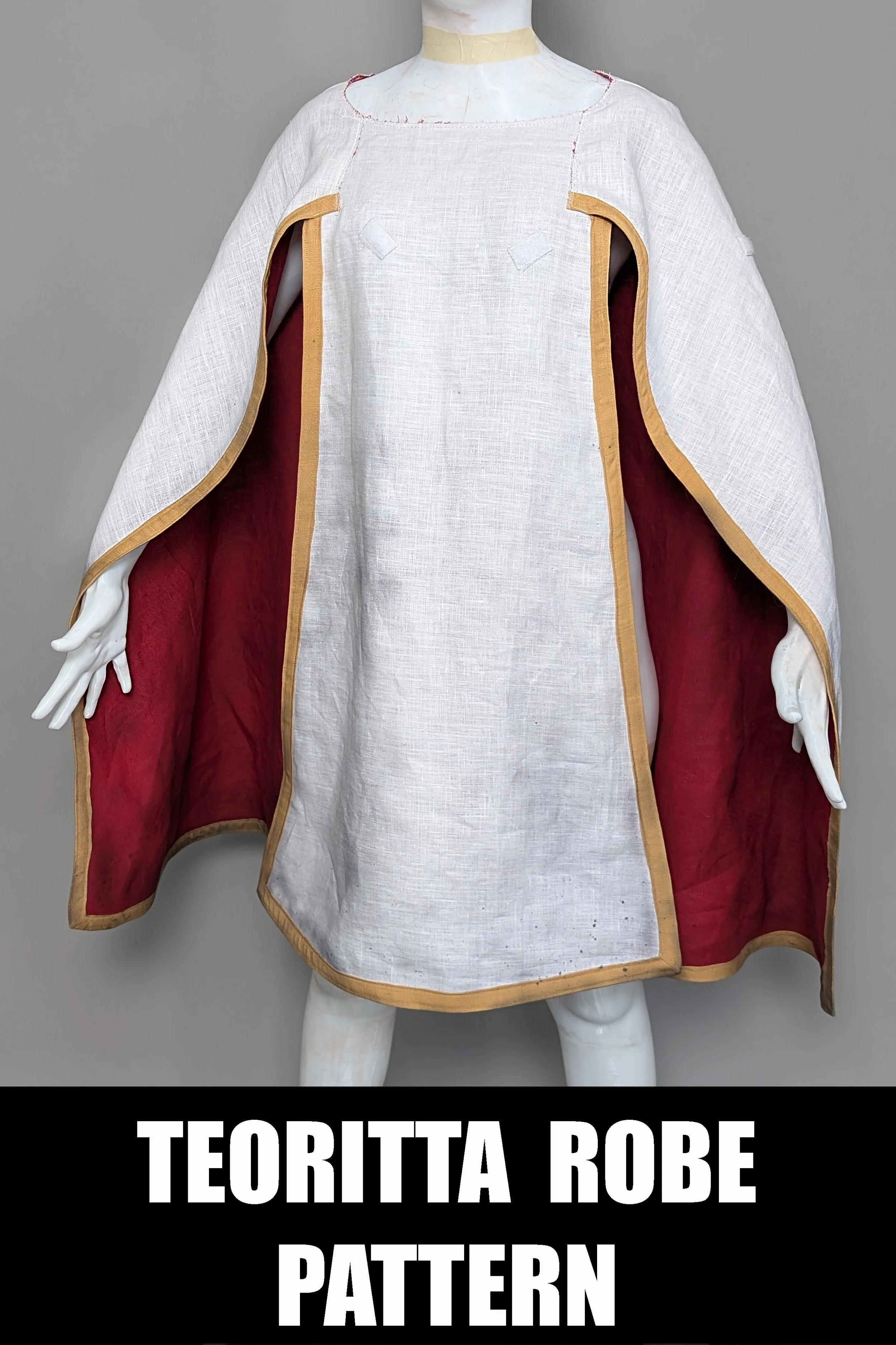 Teoritta's Robe (Size M) from Sentenced to be a Hero- Pattern Download