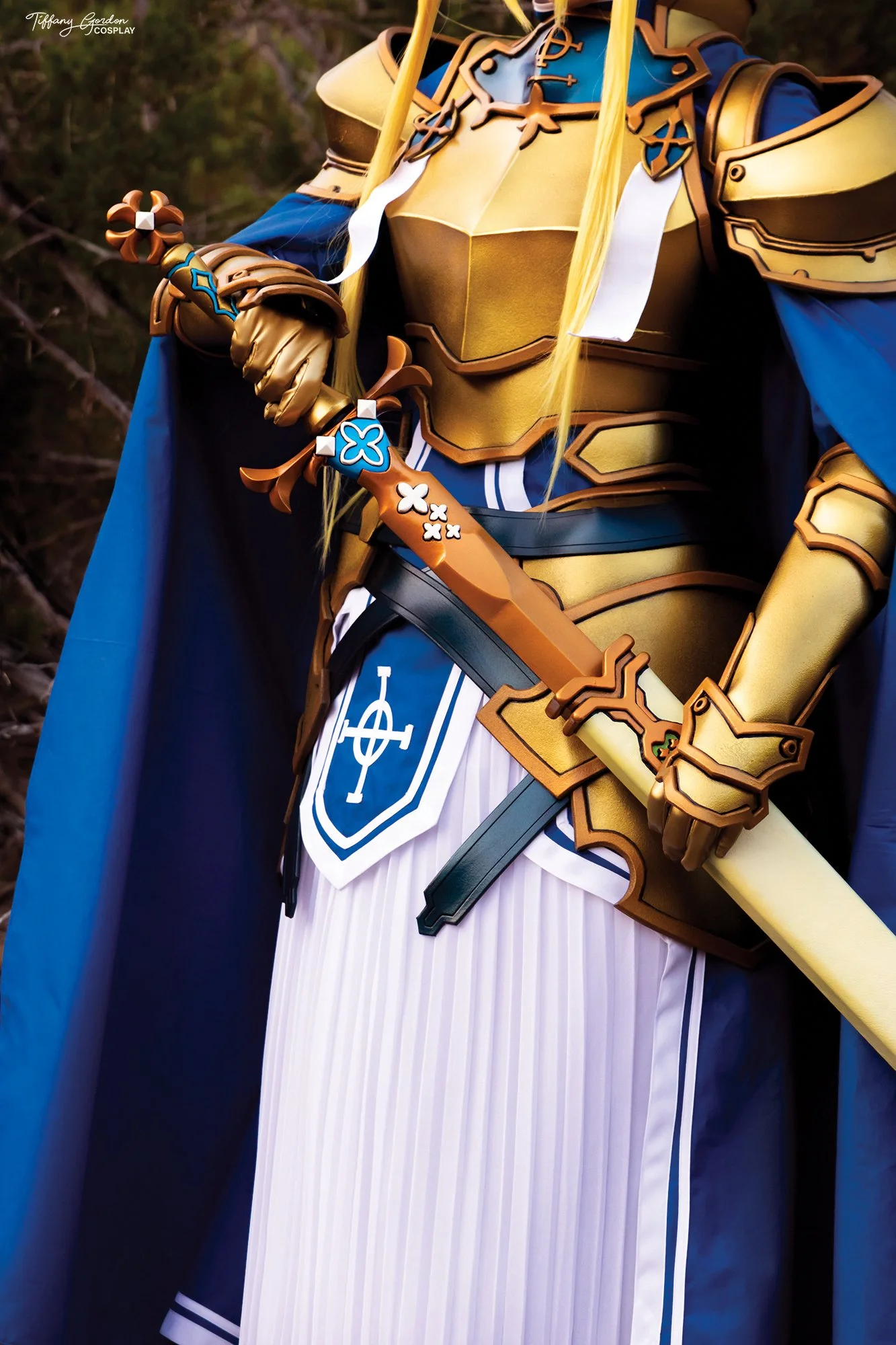 Alice cosplay from Sword Art Online Alicization by Tiffany Gordon Cosplay