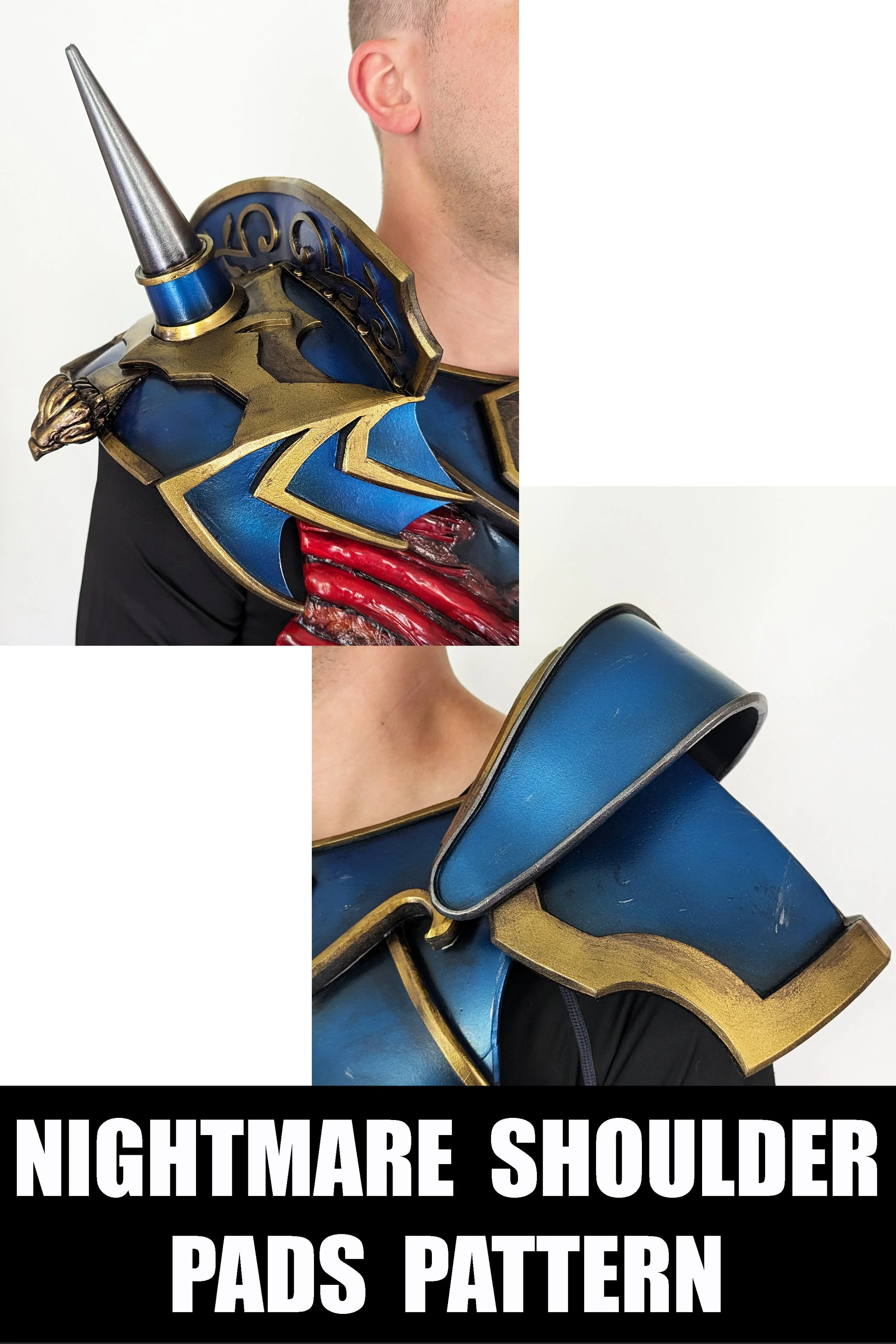 Nightmare's Shoulder Pads from Soulcalibur- Pattern Download