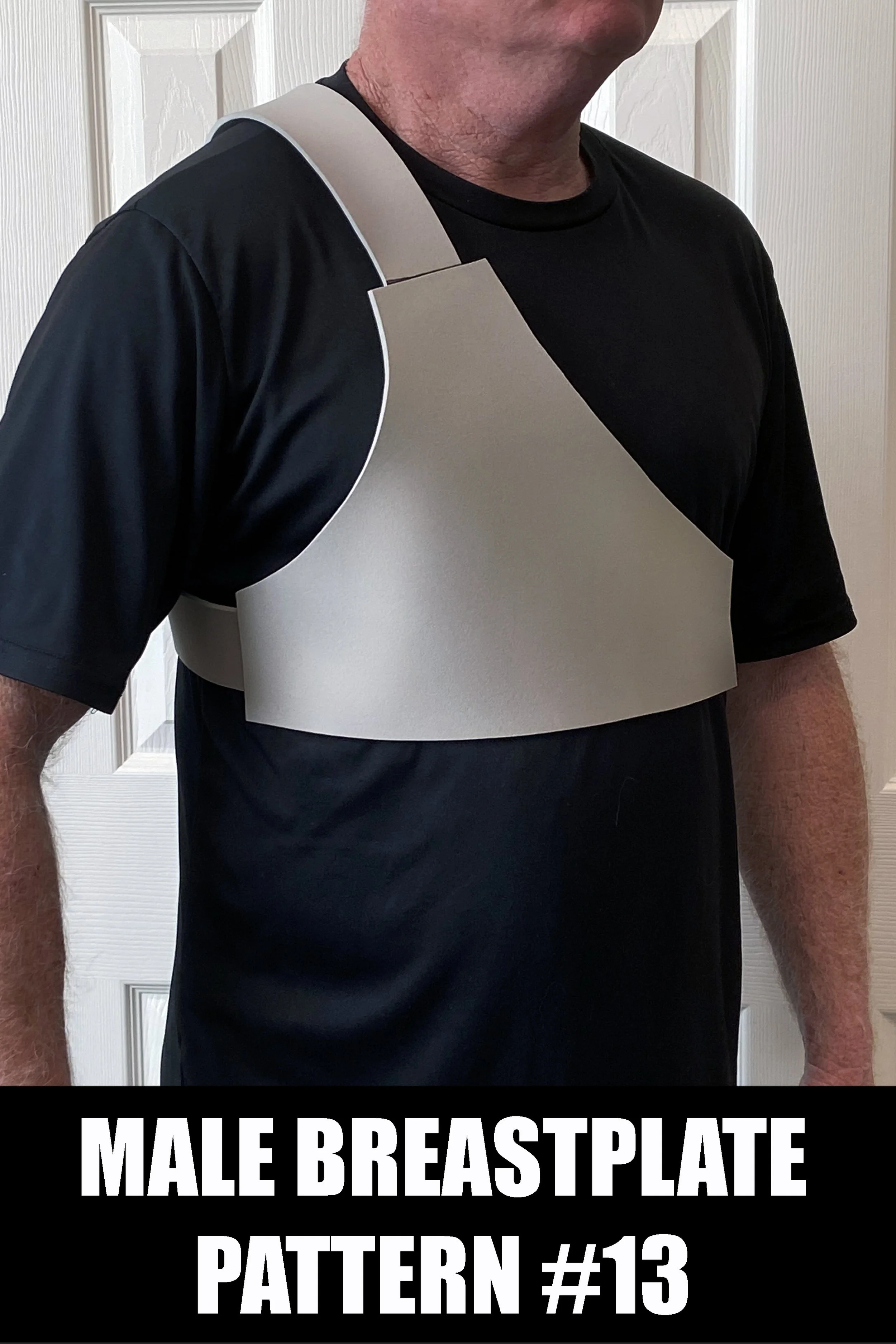 Male Breastplate 13 (Size XL)- Pattern Download