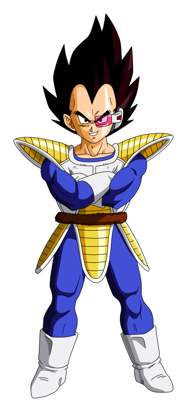 Vegeta Reference Image from Dragon Ball