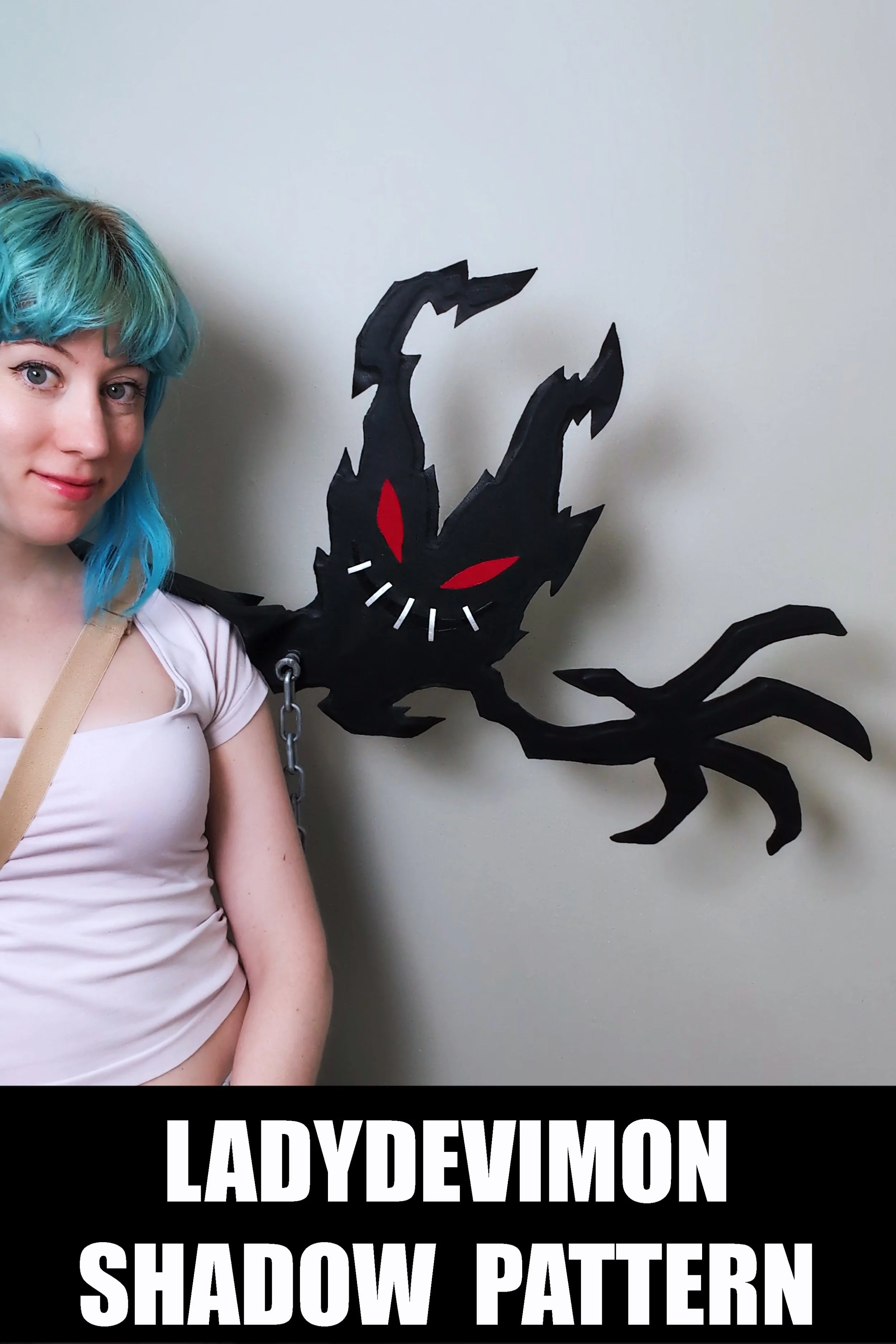 LadyDevimon's Shadow/ Ghost from Digimon- Pattern Download