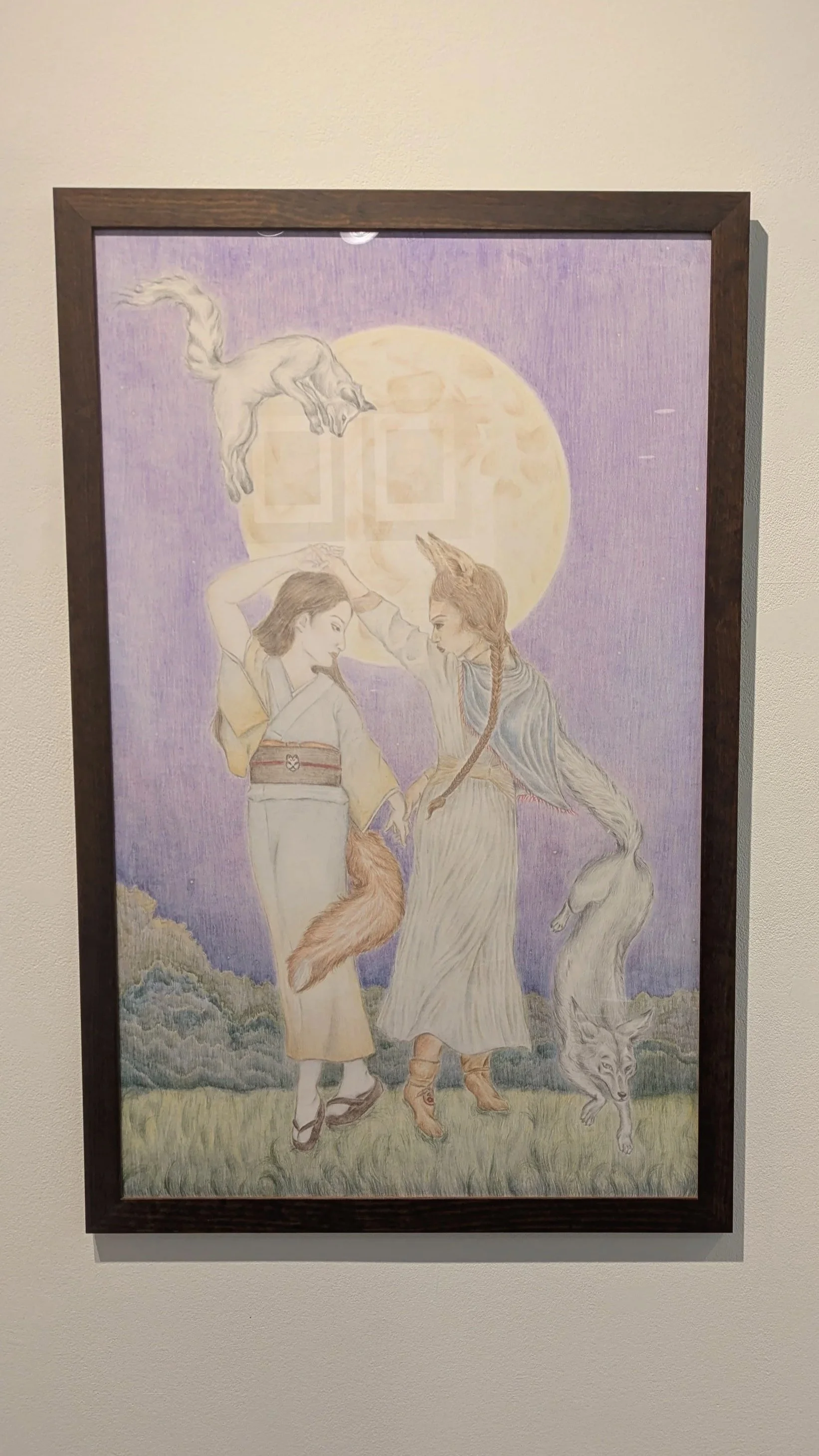 Trickster Spirits ( Photo taken at Gibsons Art Gallery, exhibition titled 'Kin-between: Monsters/ beasts/ relations'