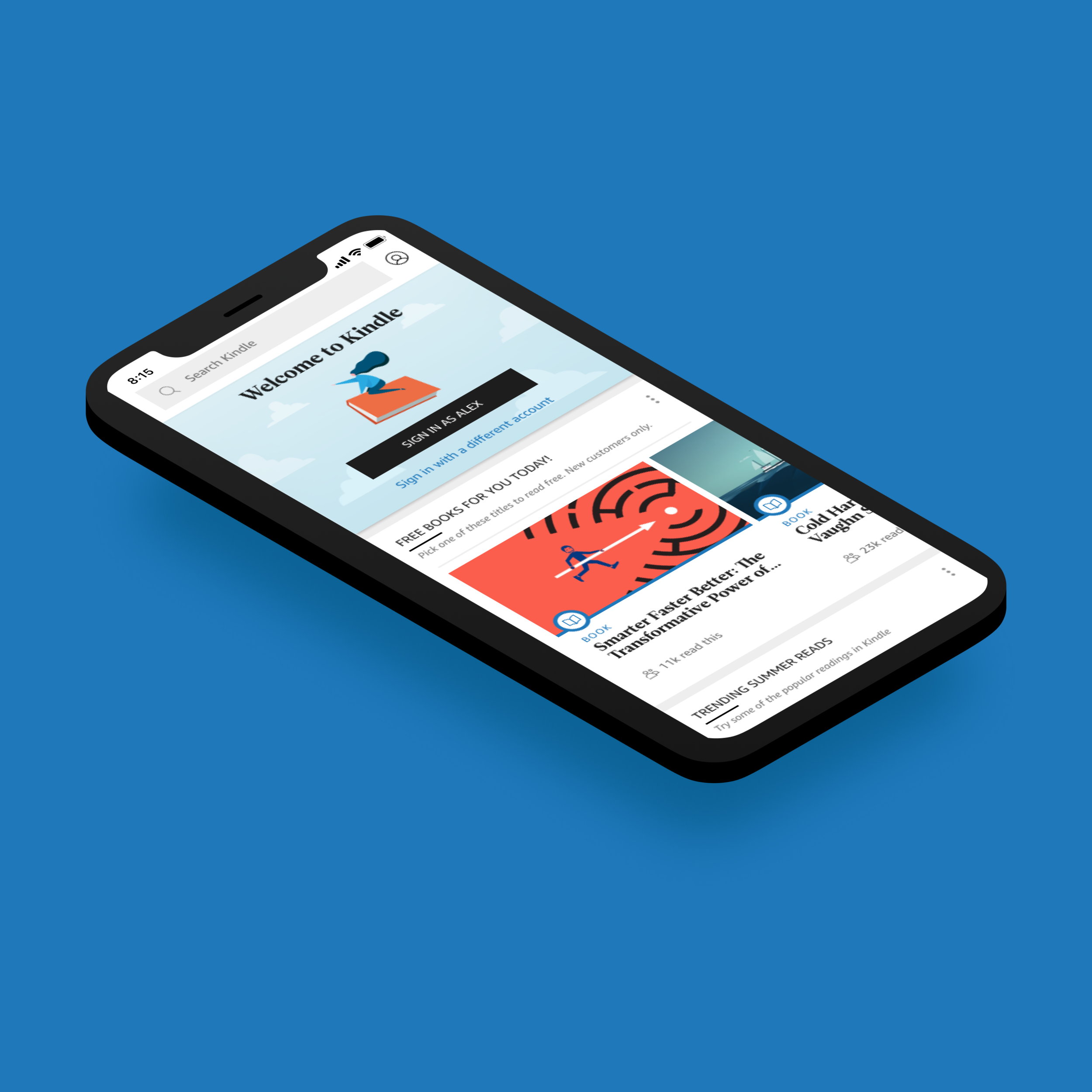 UX @ Kindle + Kickstarter