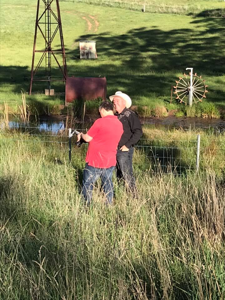 On location with Justin Landers