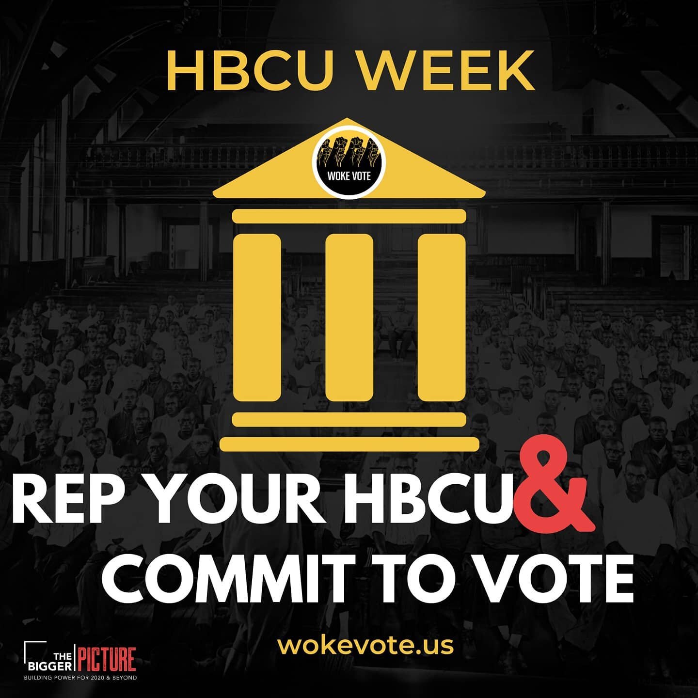 Big s/o to all of the #BlackScholars out there. Its #hbcuweek!
Rep your school in the comments and tell us why you are #commitedtovote!