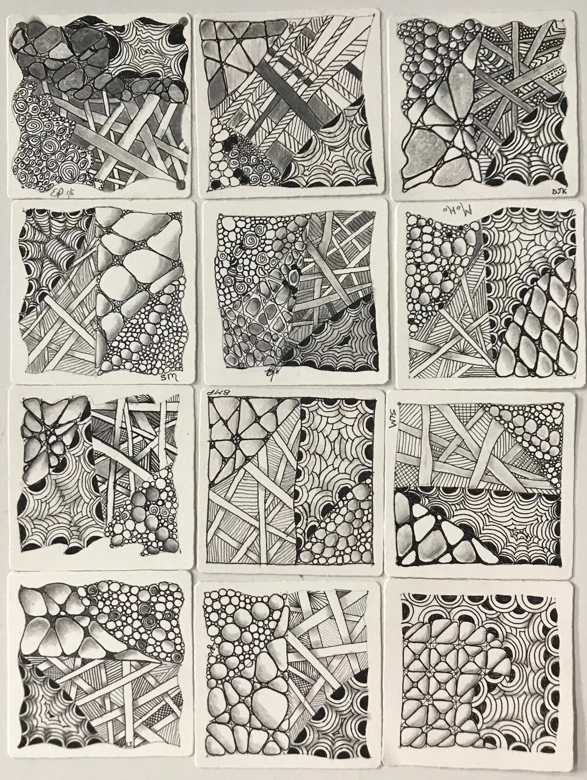 Basic Zentangle at CoRK
