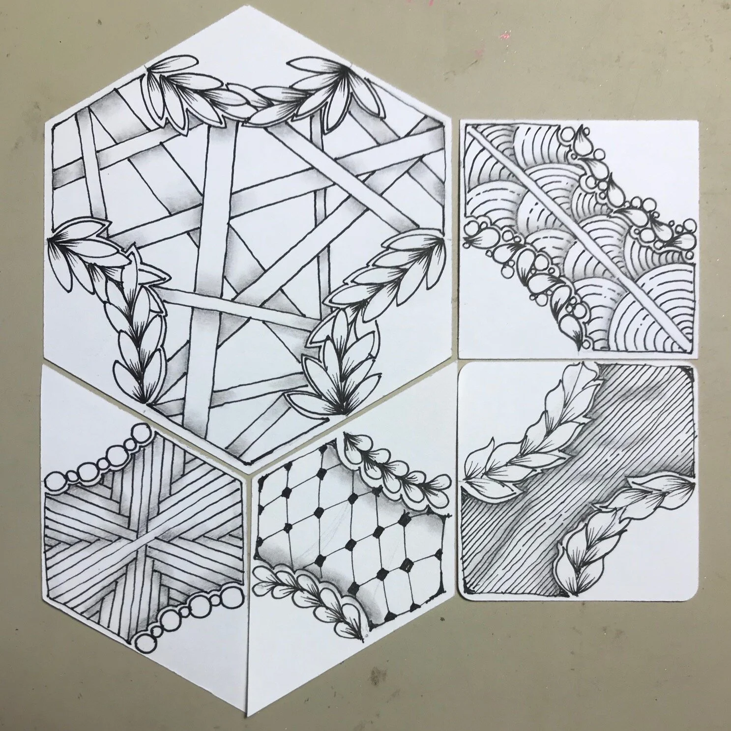 Zentangle® Mosaic Tiles Class