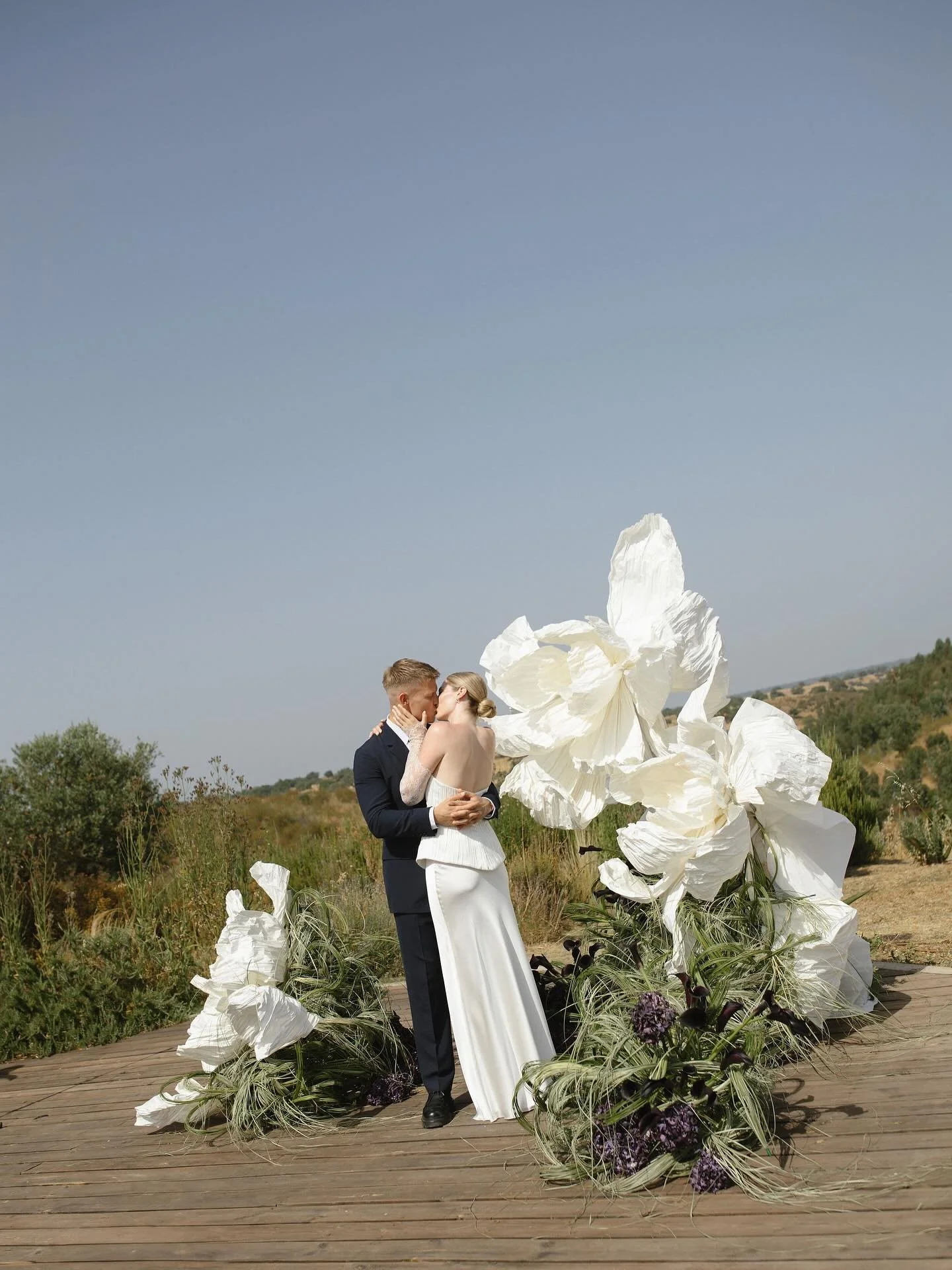 V&amp;P in Portugal. Forever in love with their artistic vision for this day. Thank you for your trust and for letting us bring it to life for you 🤍 @verena.k.g @patrickpentz 

Planner: @katharinalandenbergerweddings 
Venue: @casa.da.volta 
Photogra